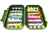 LOADED FLY TIED TUNGSTEN JIG BOXED ASSORTMENT