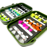 LOADED FLY TIED TUNGSTEN JIG BOXED ASSORTMENT
