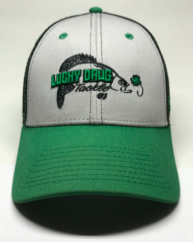 LUCKY DAWG TACKLE HAT - GREEN BILL